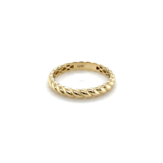 Kordelring 585/-Gold