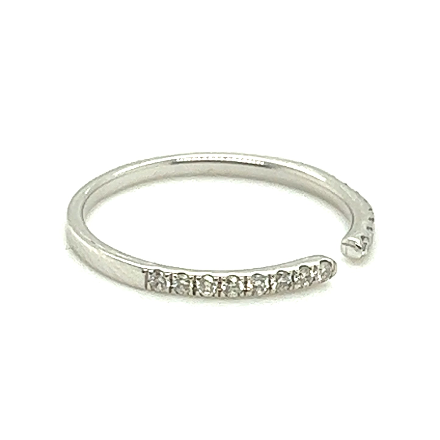Ring 585/-Weißgold mit Brillanten
