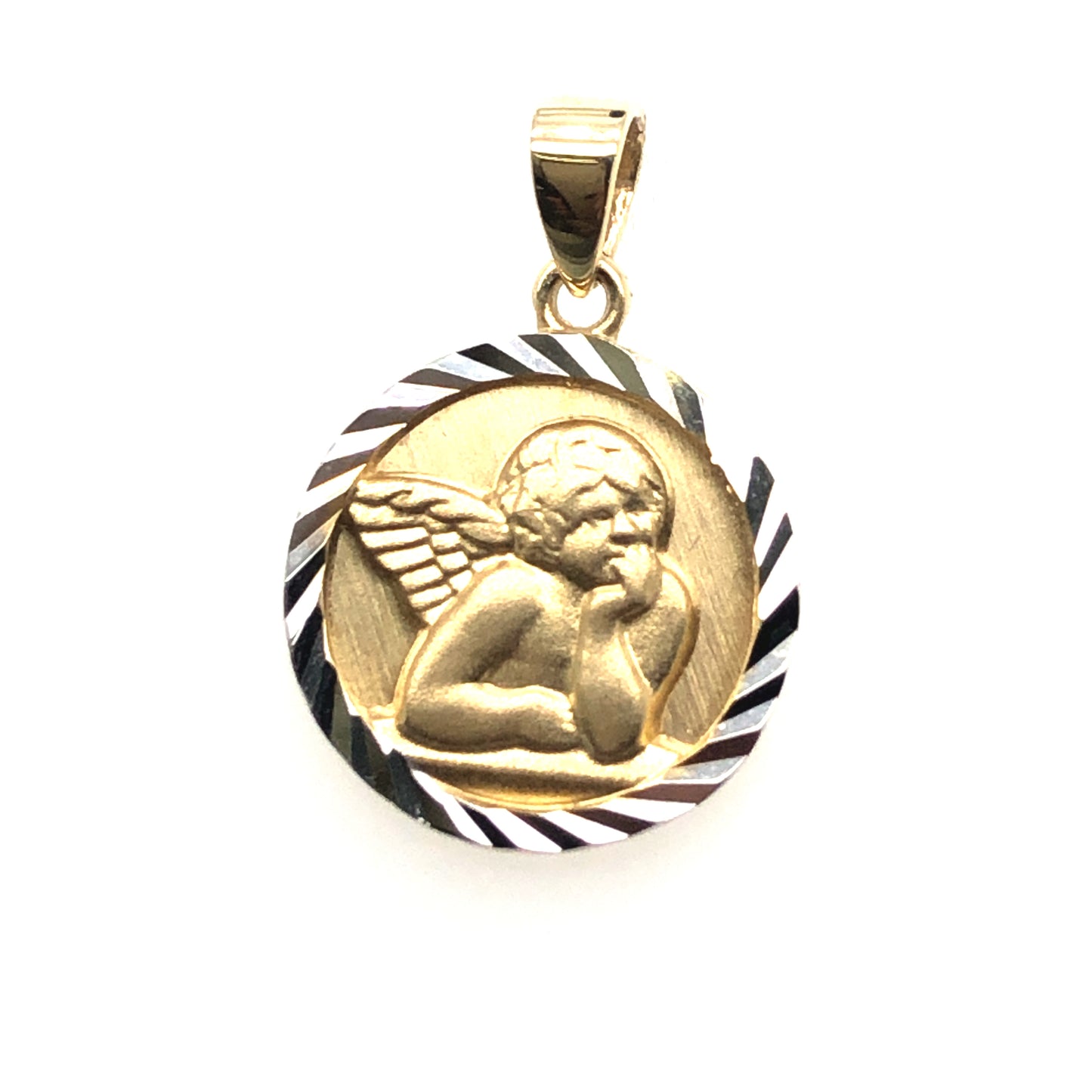 Anhänger Engel Motiv 585/-Bicolor