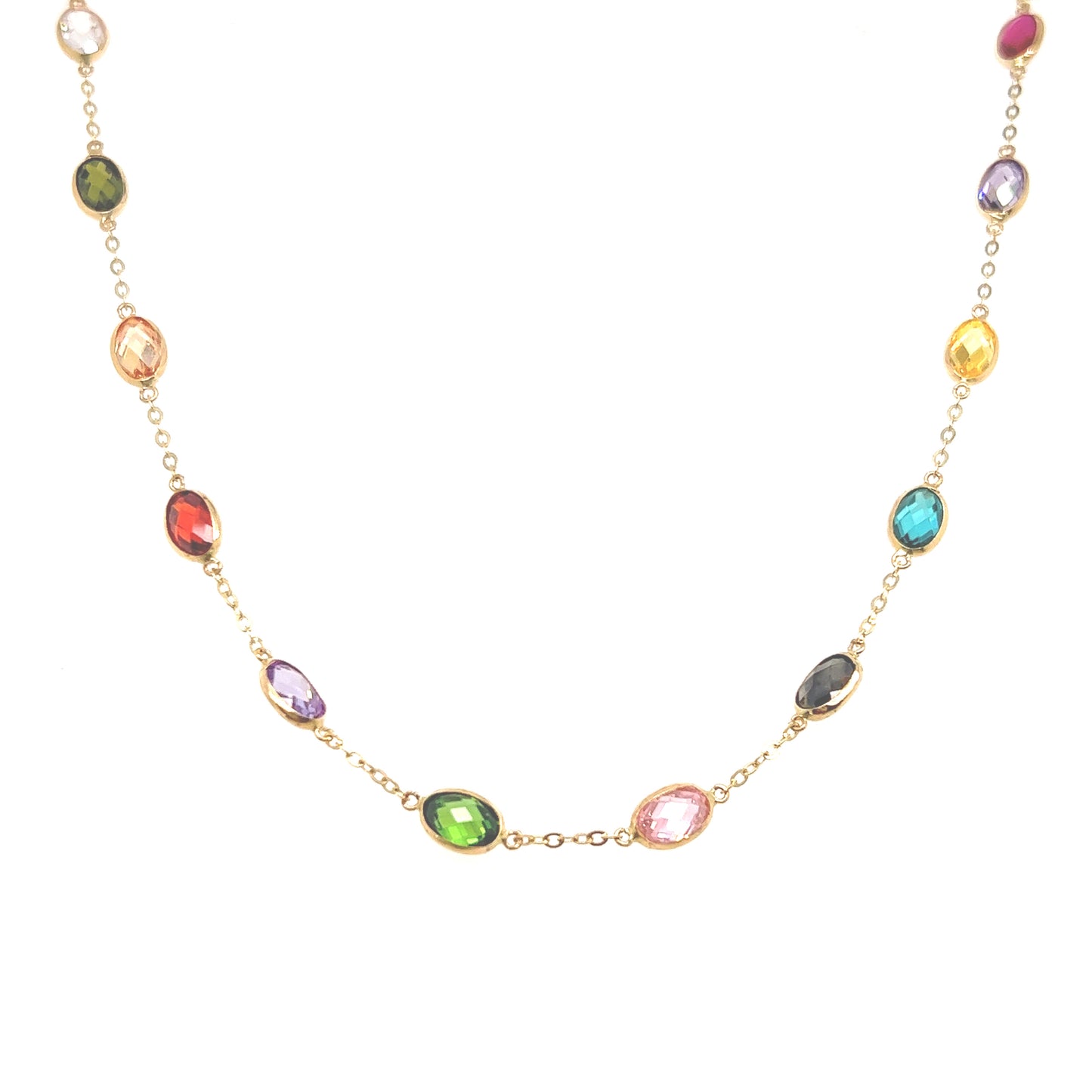 Set Kette+ Armband 585/-Gelbgold