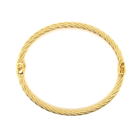 Armreif 585/-Gelbgold