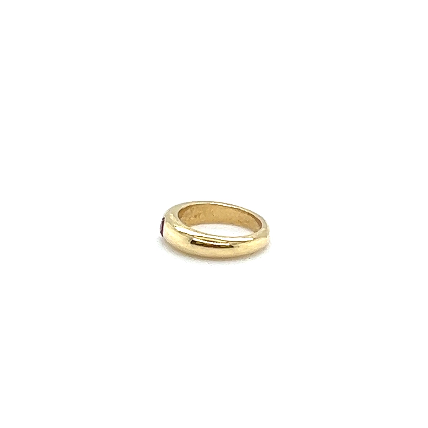 Baby Taufring 585/-Gelbgold mit Zirkonia