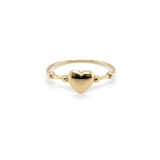 Ring 585/-Gold Herzmuster