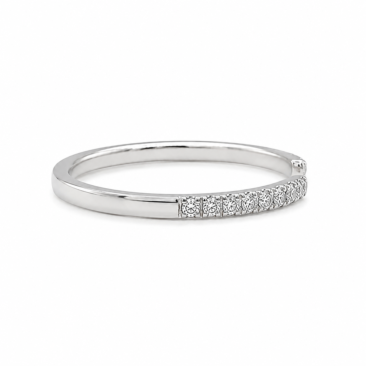 Ring 585 Weißgold mit Brillanten – 0,16 ct TW/SI