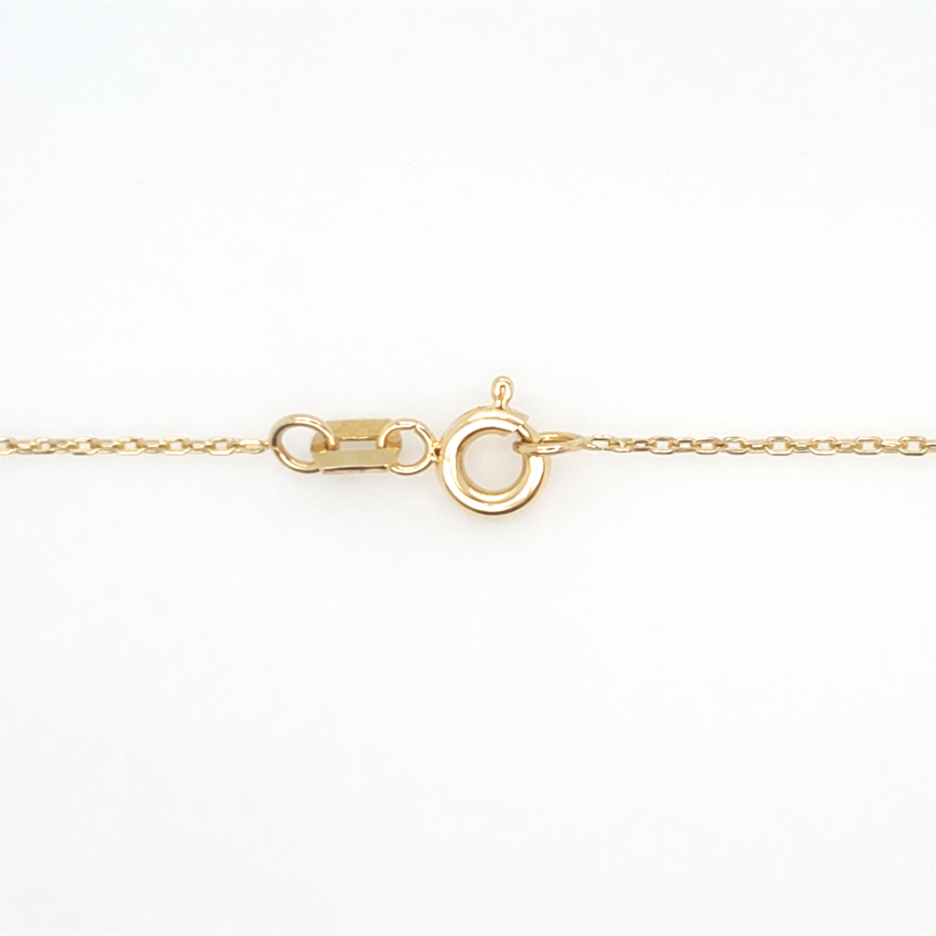 585 Gelbgold Kette mit Hufeisen & Brillanten