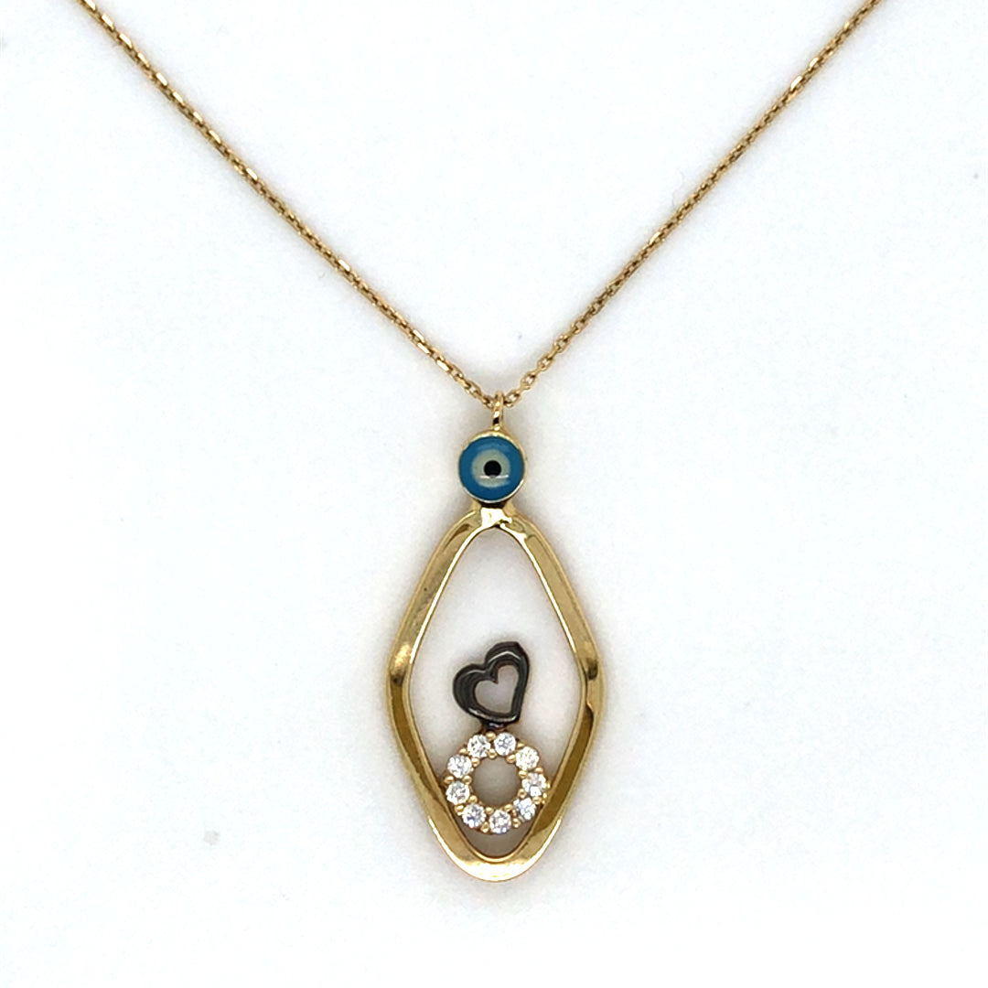 Kette 585/-Gold mit Anhänger
