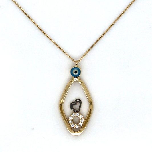 Kette 585/-Gold mit Anhänger