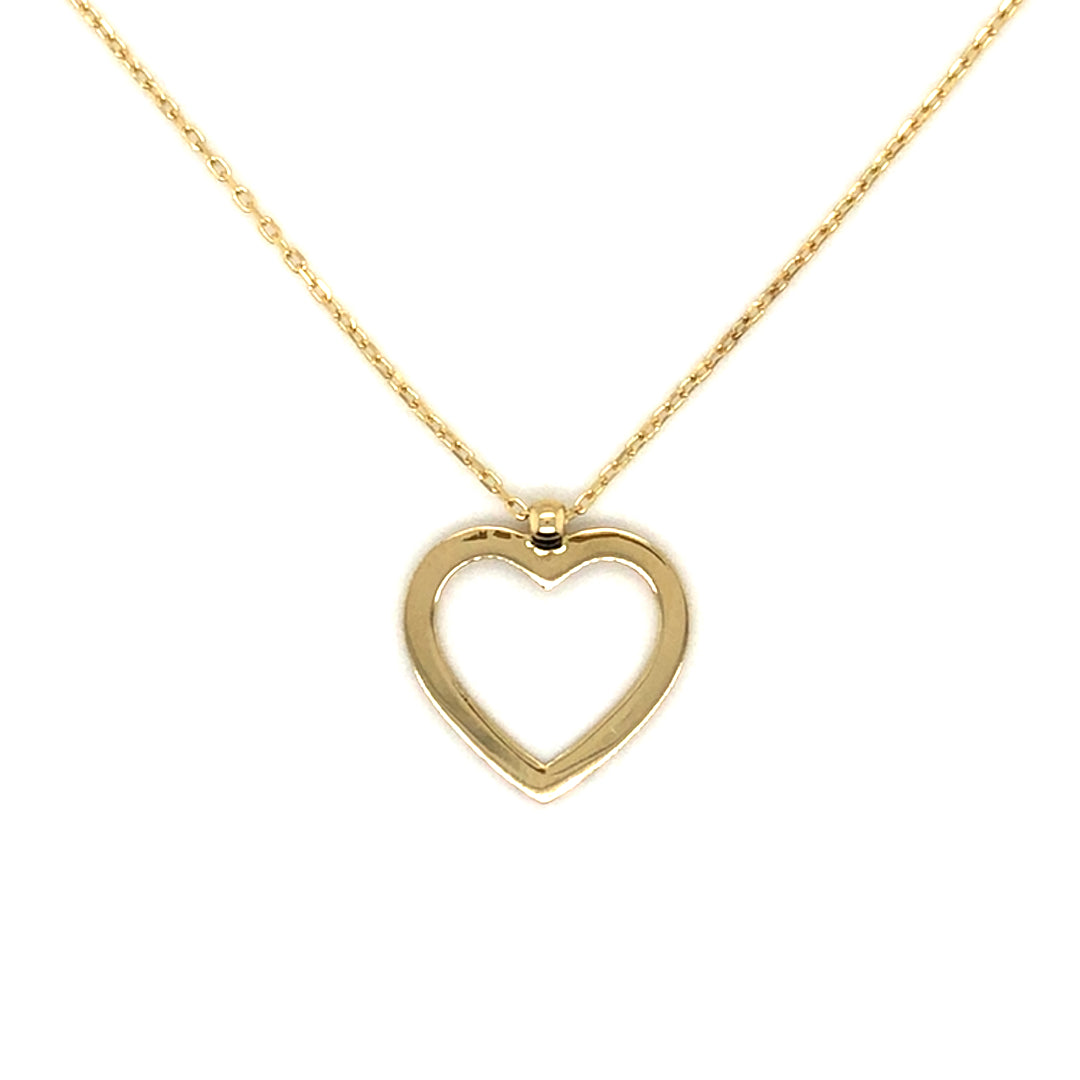 Kette 585/-Gold Herzanhänger