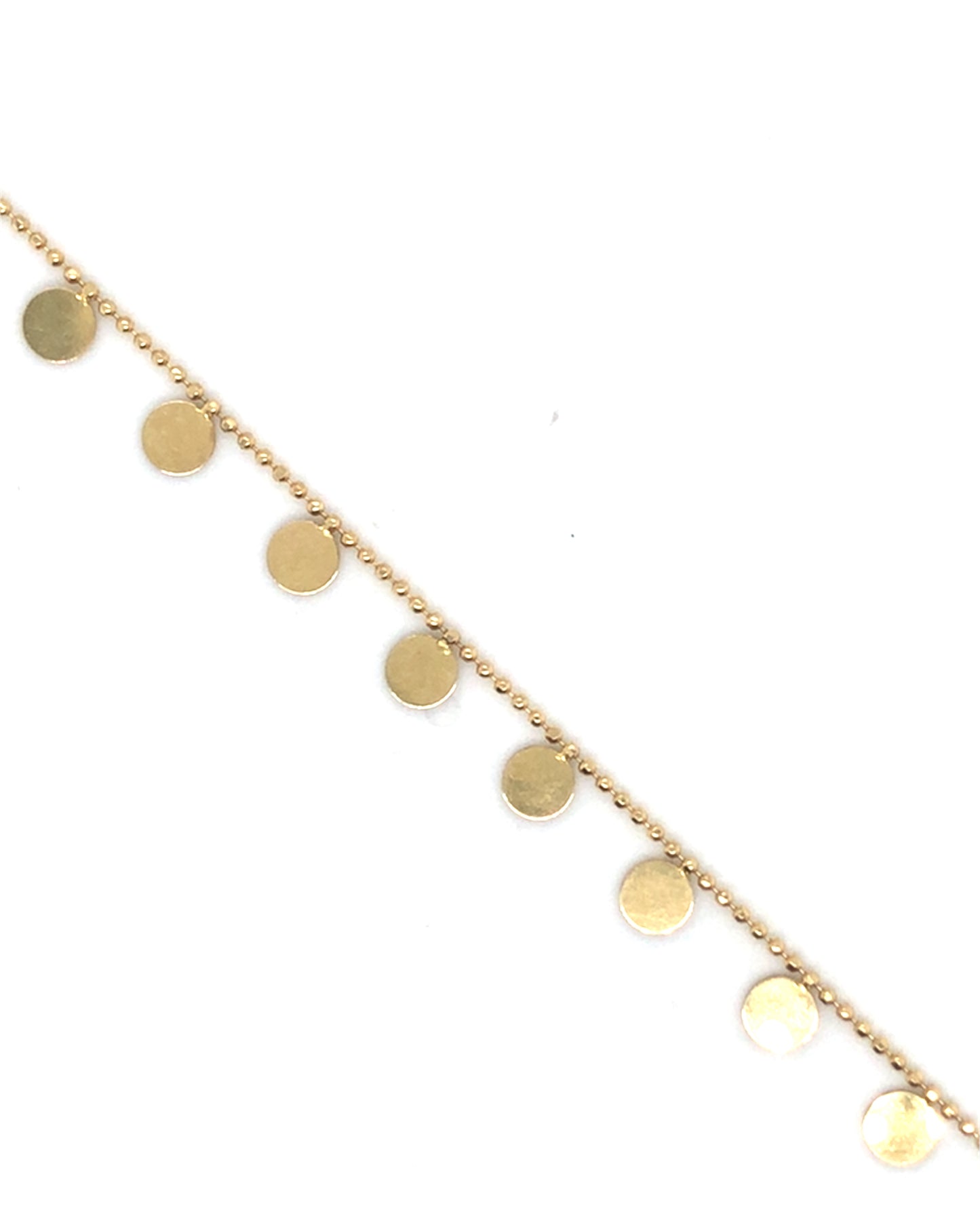 Fußkette 585/-Gold