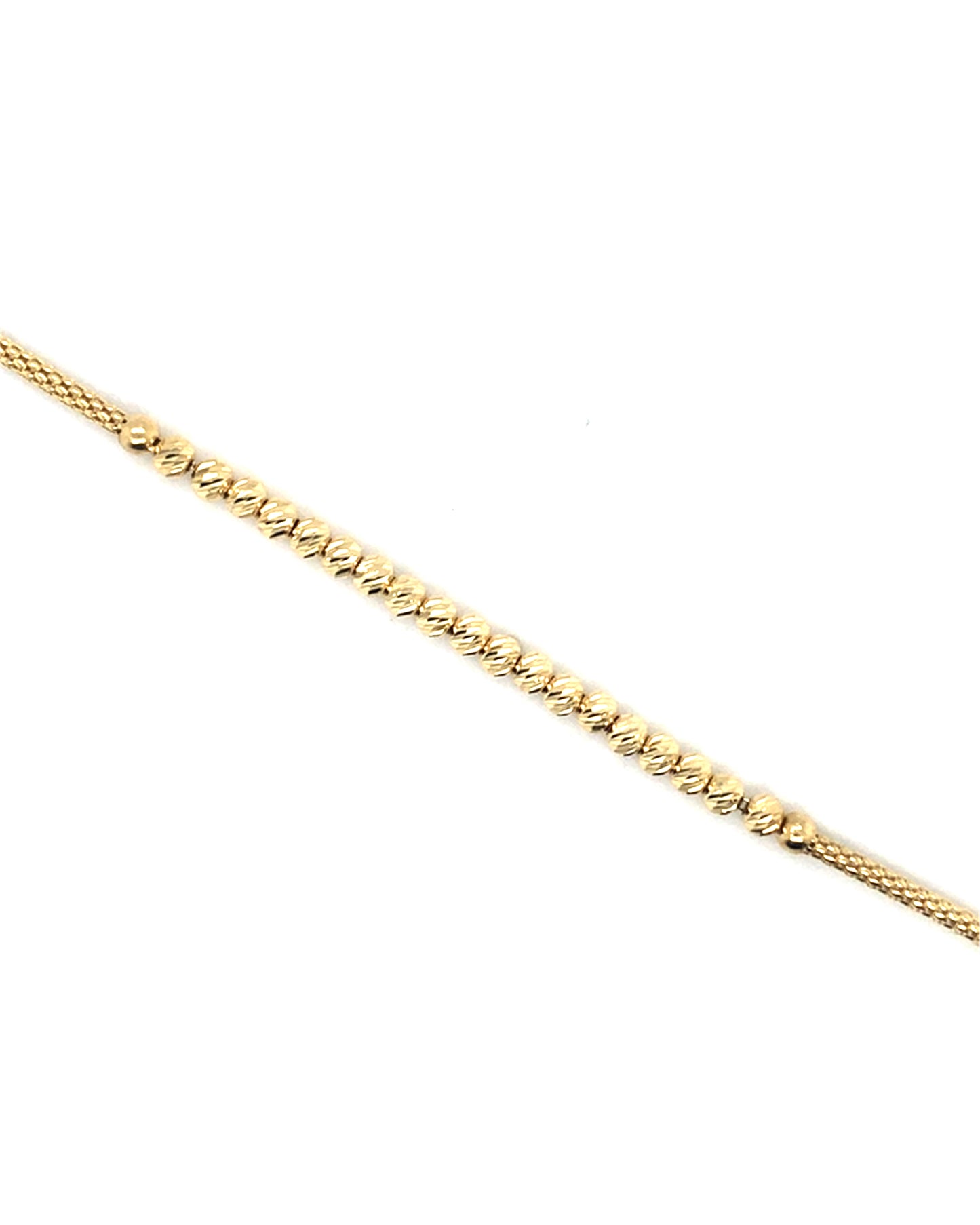 Armband 585/-Gold Kugelmuster