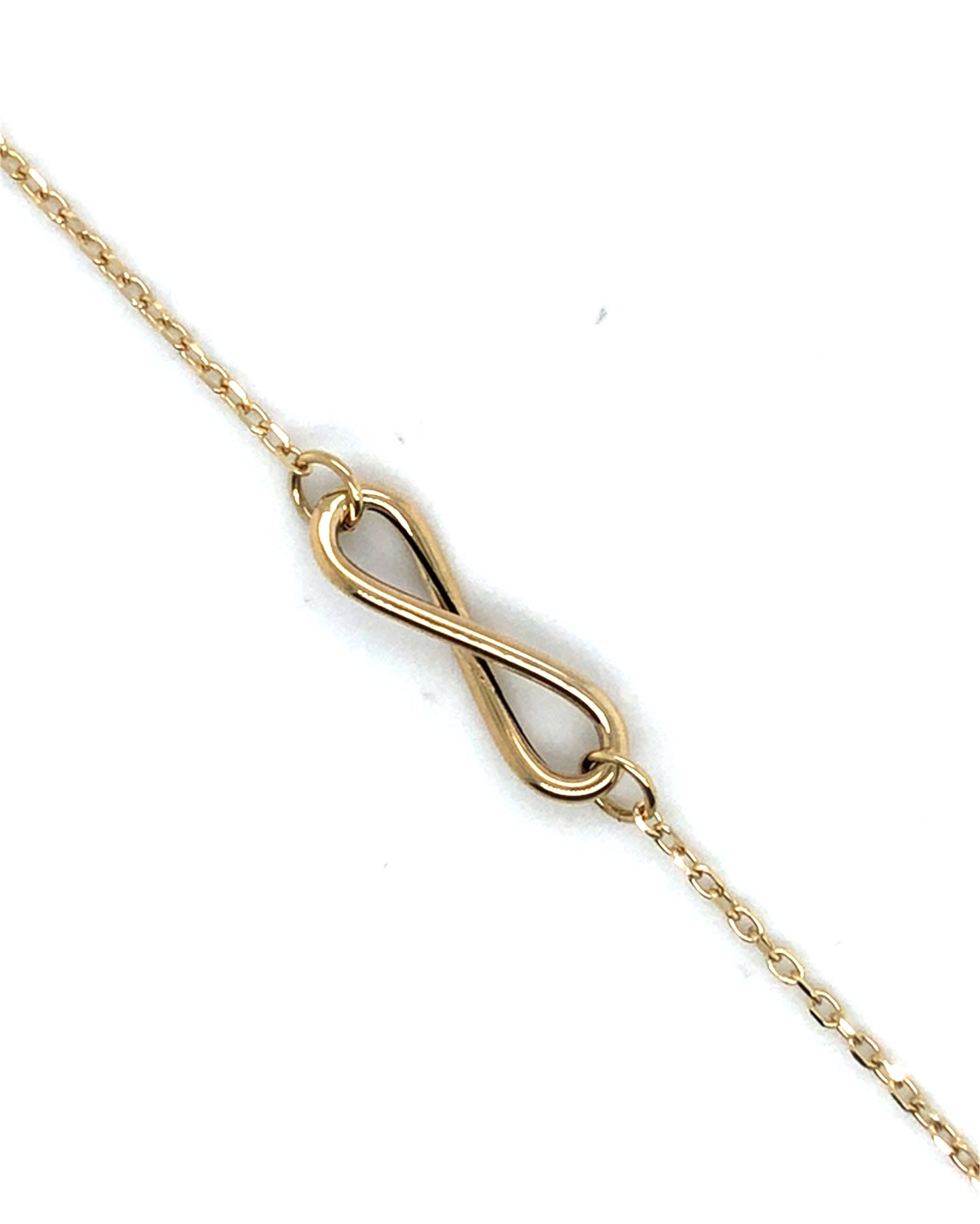 Armband 585/-Gold Infinity