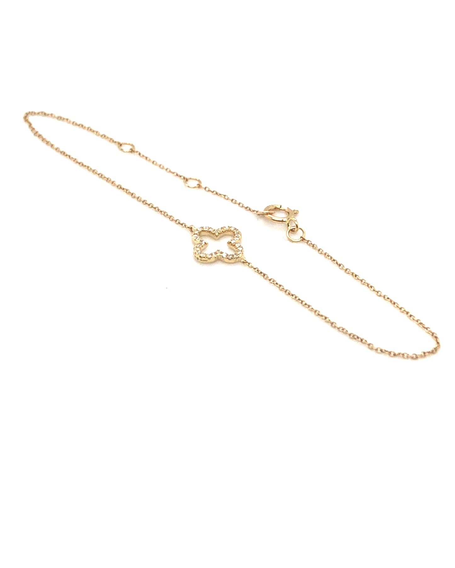 Armband 585/-Gold mit Brillanten