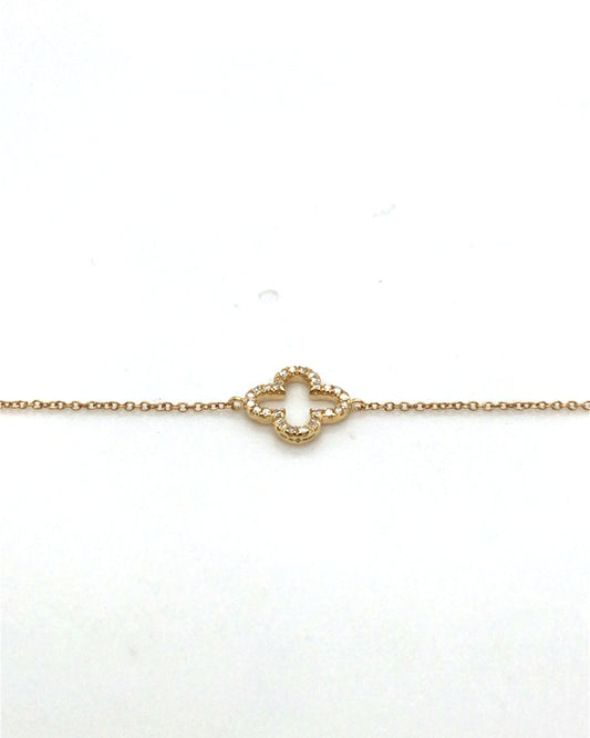 Armband 585/-Gold mit Brillanten