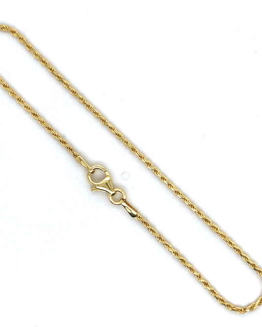 Kordelarmband 585/-Gold