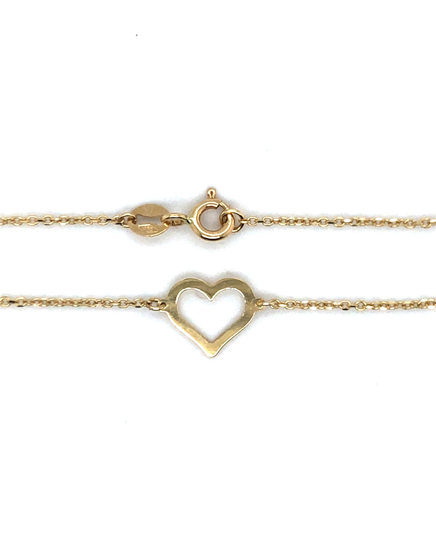 Herzarmband 585/-Gold