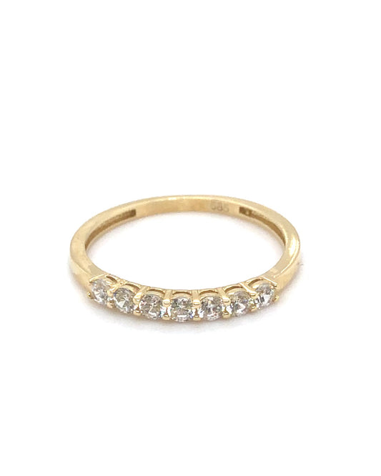 Ring 585/-Gold Zirkonia
