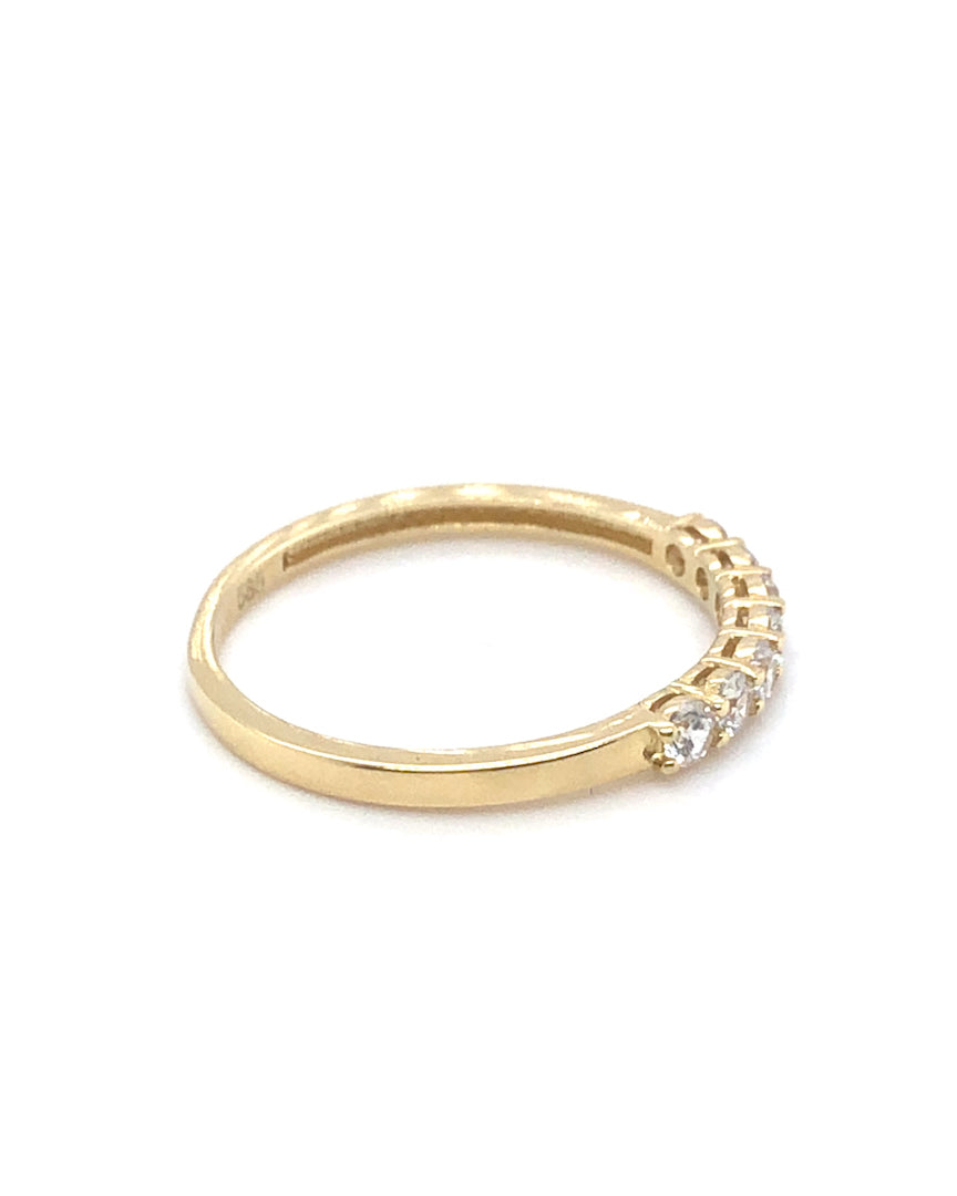 Ring 585/-Gold Zirkonia
