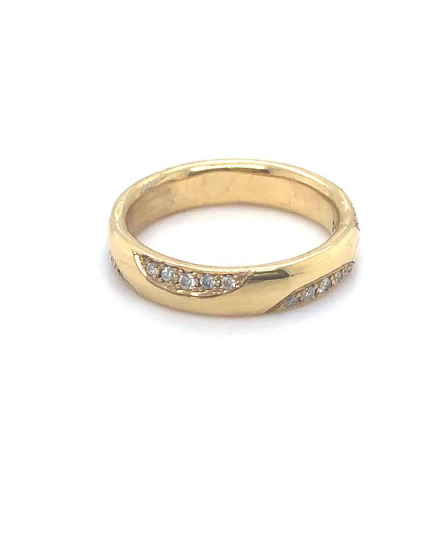 750/- Brillantring