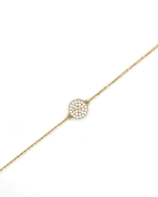 Armband 585/-Gelbgold