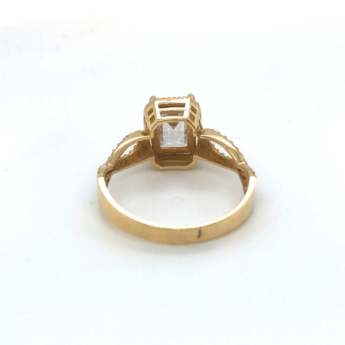 Ring 585/-Gelbgold Zirkonia