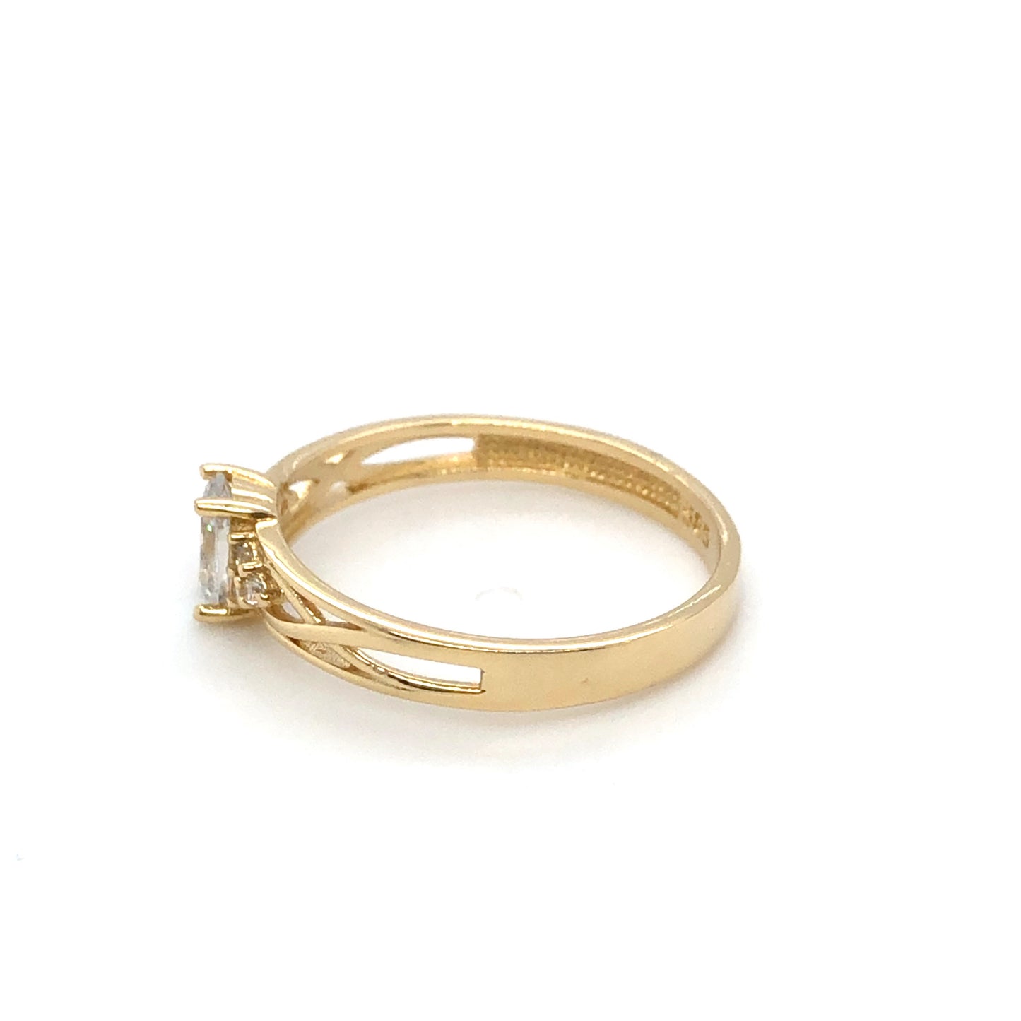Ring 585/-Gold Zirkonia