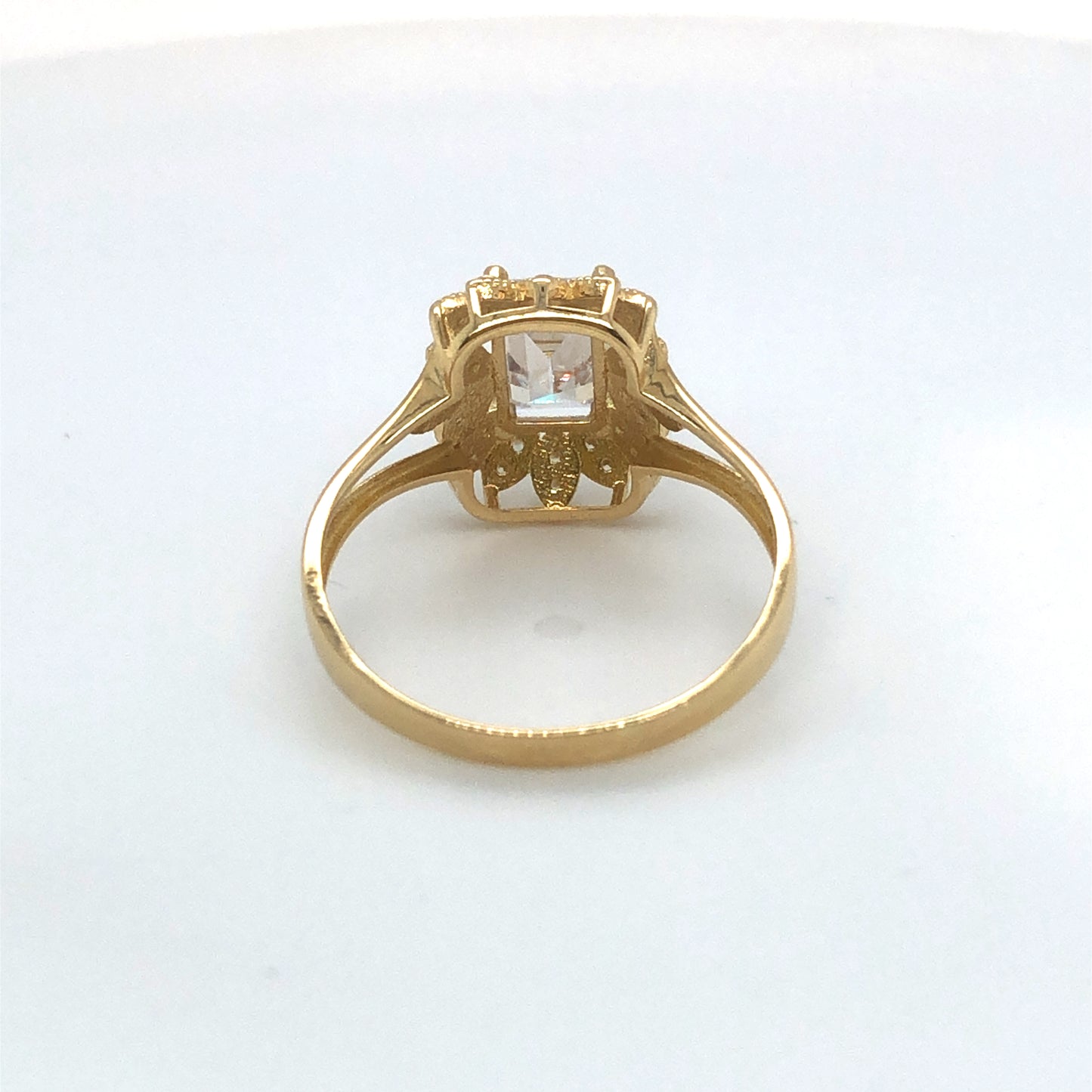 Ring 585/-Gelbgold Zirkonia