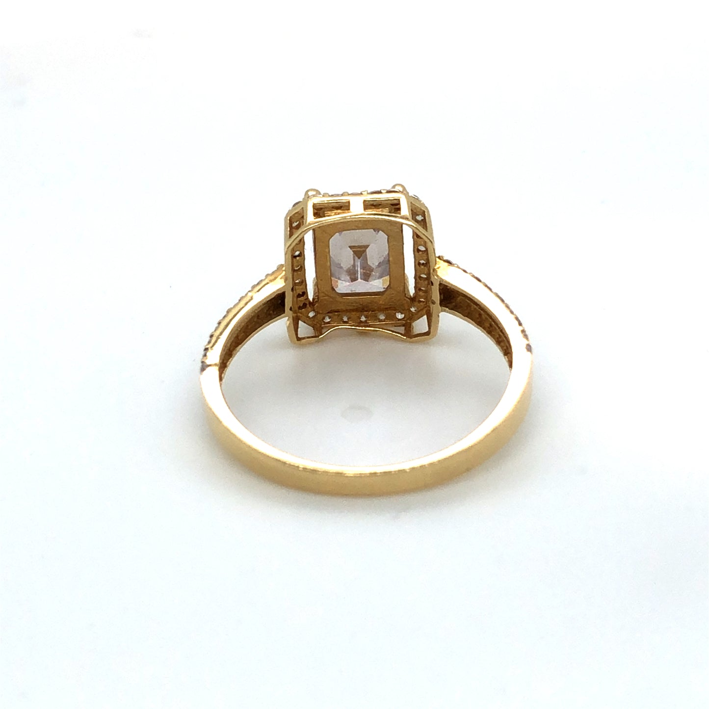 Ring 585/-Gelbgold Zirkonia