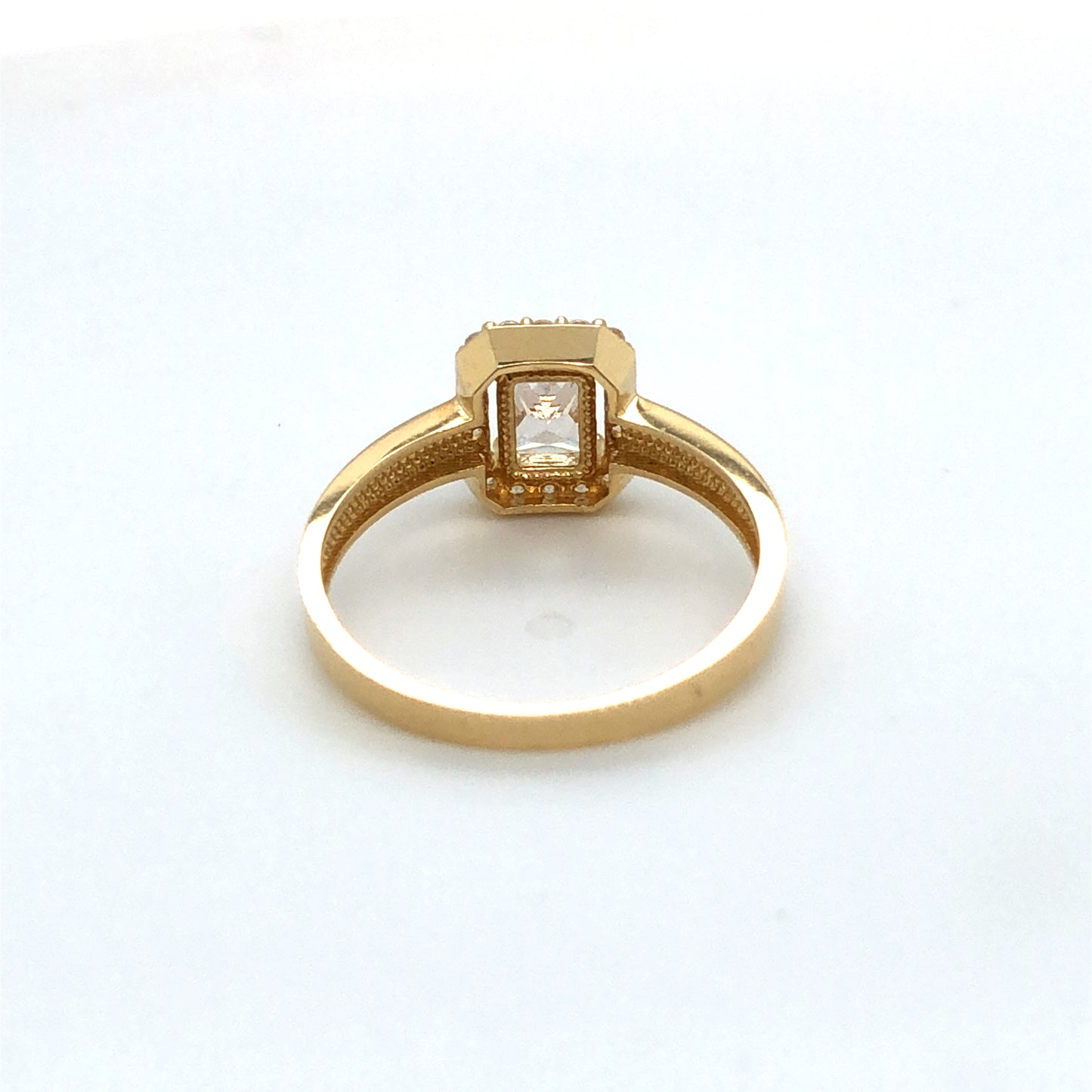 Ring 585/-Gelbgold Zirkonia