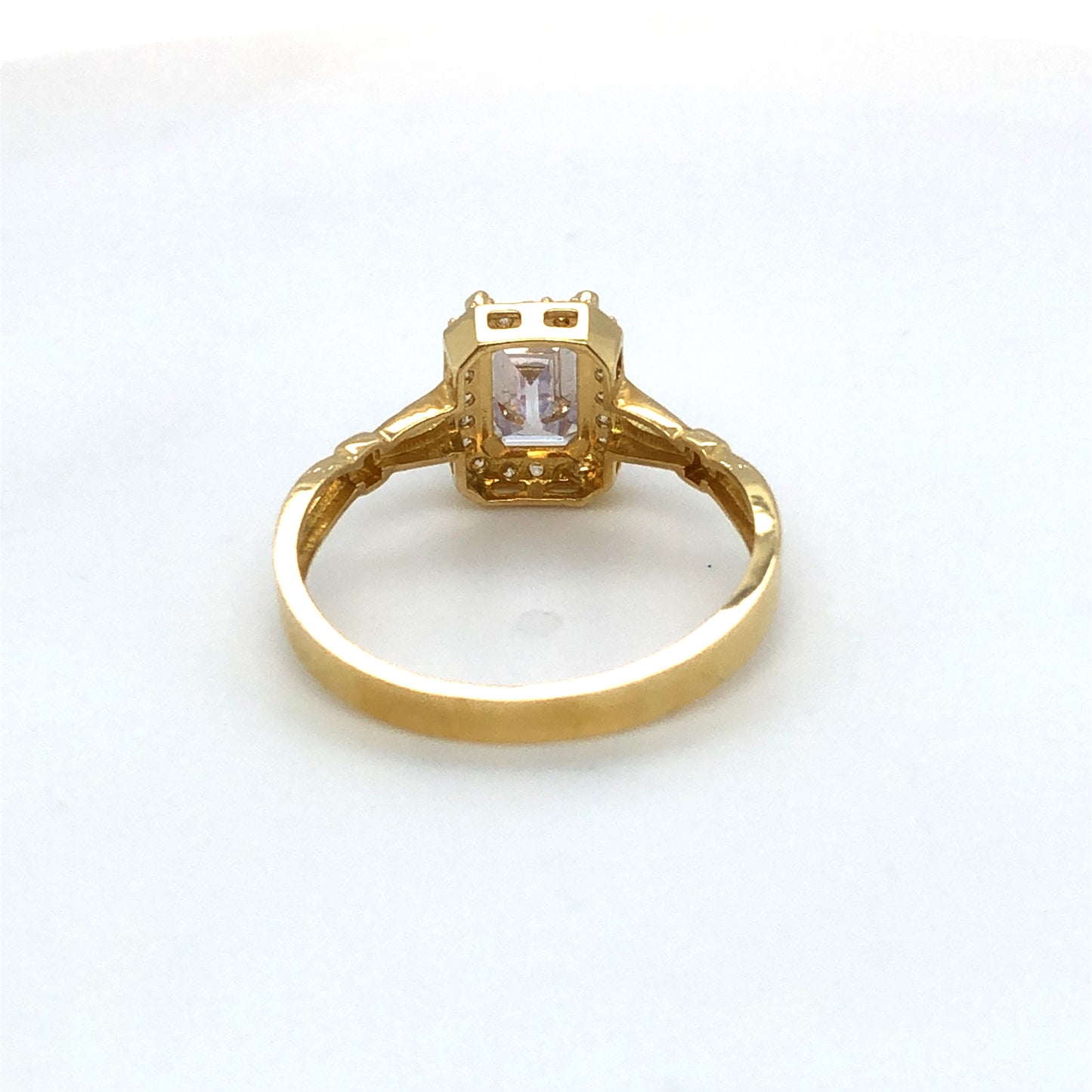 Ring 585/-Gelbgold Zirkonia
