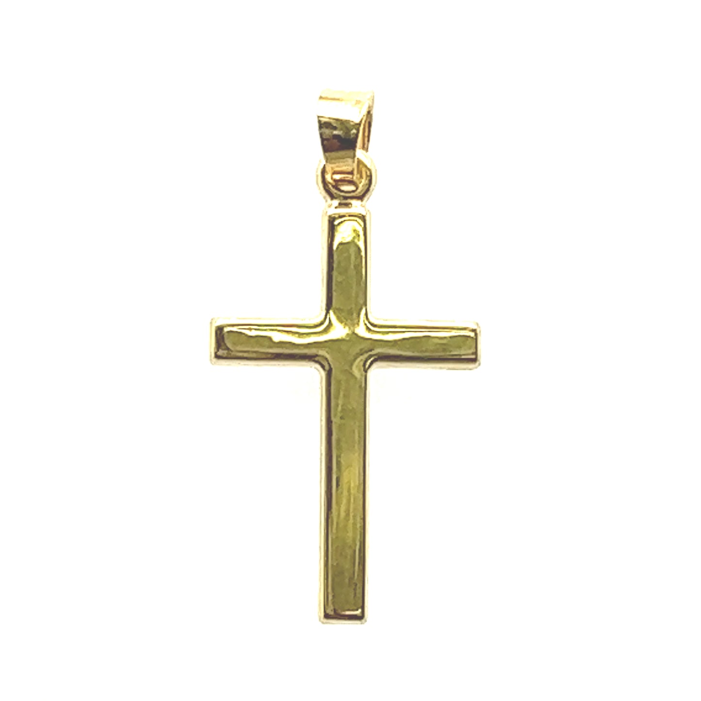 Kreuz Anhänger 585/-Gelbgold