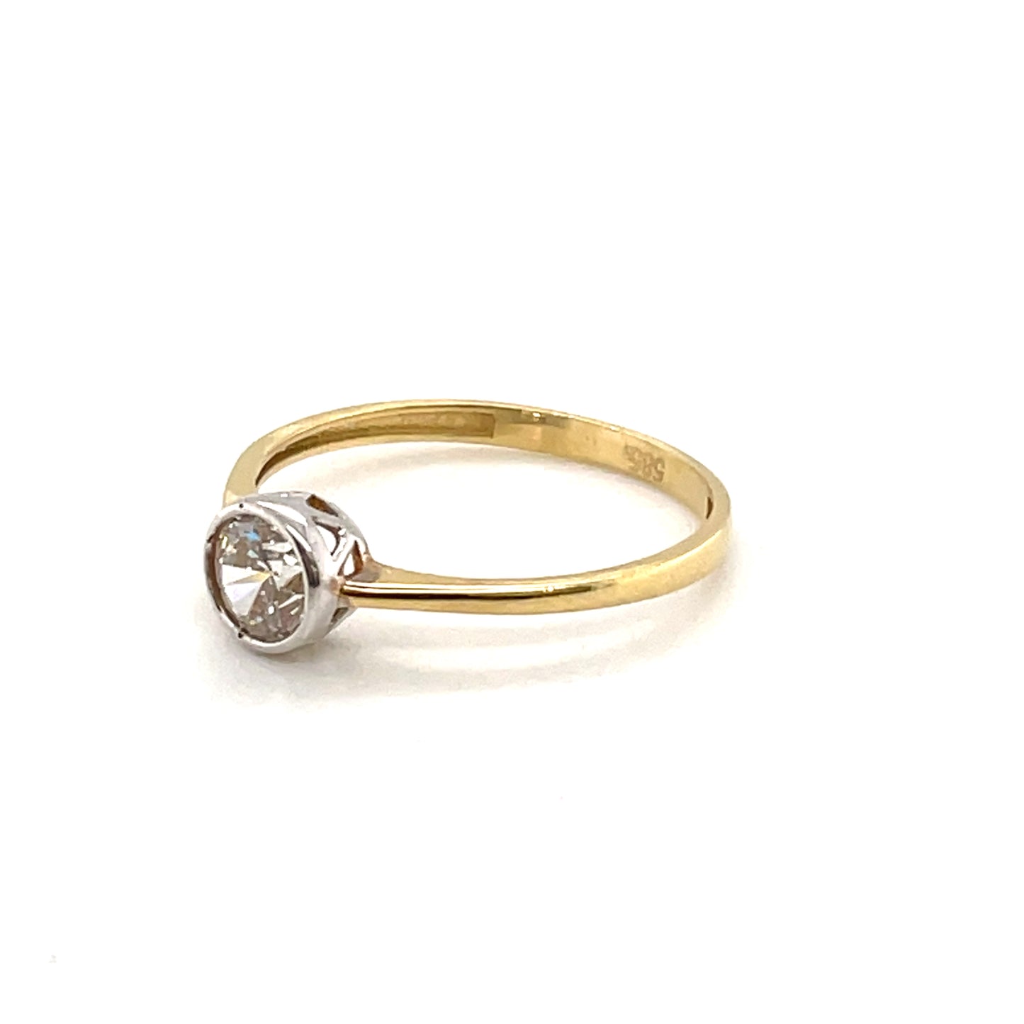 585-/Gold Solitärring