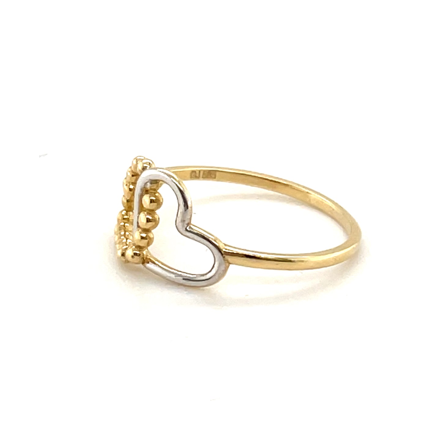 Ring 585/- Gold Herzpaar