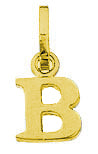 Buchstaben Anhänger 585/- Gelbgold