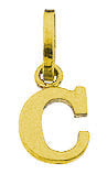 Buchstaben Anhänger 585/- Gelbgold