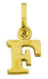 Buchstaben Anhänger 585/- Gelbgold