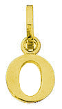Buchstaben Anhänger 585/- Gelbgold