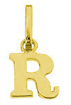 Buchstaben Anhänger 585/- Gelbgold
