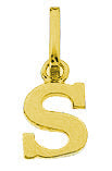 Buchstaben Anhänger 585/- Gelbgold