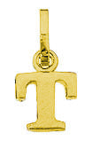 Buchstaben Anhänger 585/- Gelbgold