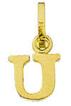 Buchstaben Anhänger 585/- Gelbgold