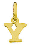 Buchstaben Anhänger 585/- Gelbgold