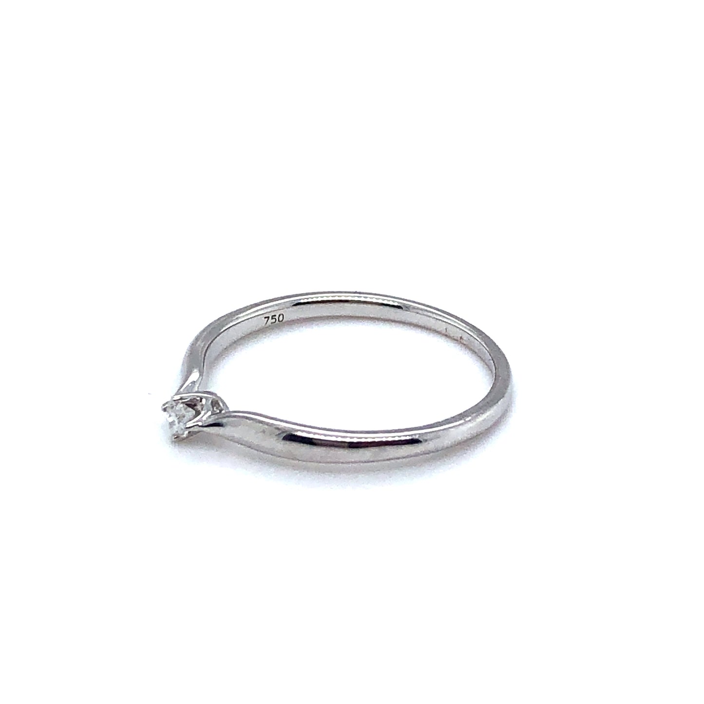 Ring 750/-Weißgold Brillant