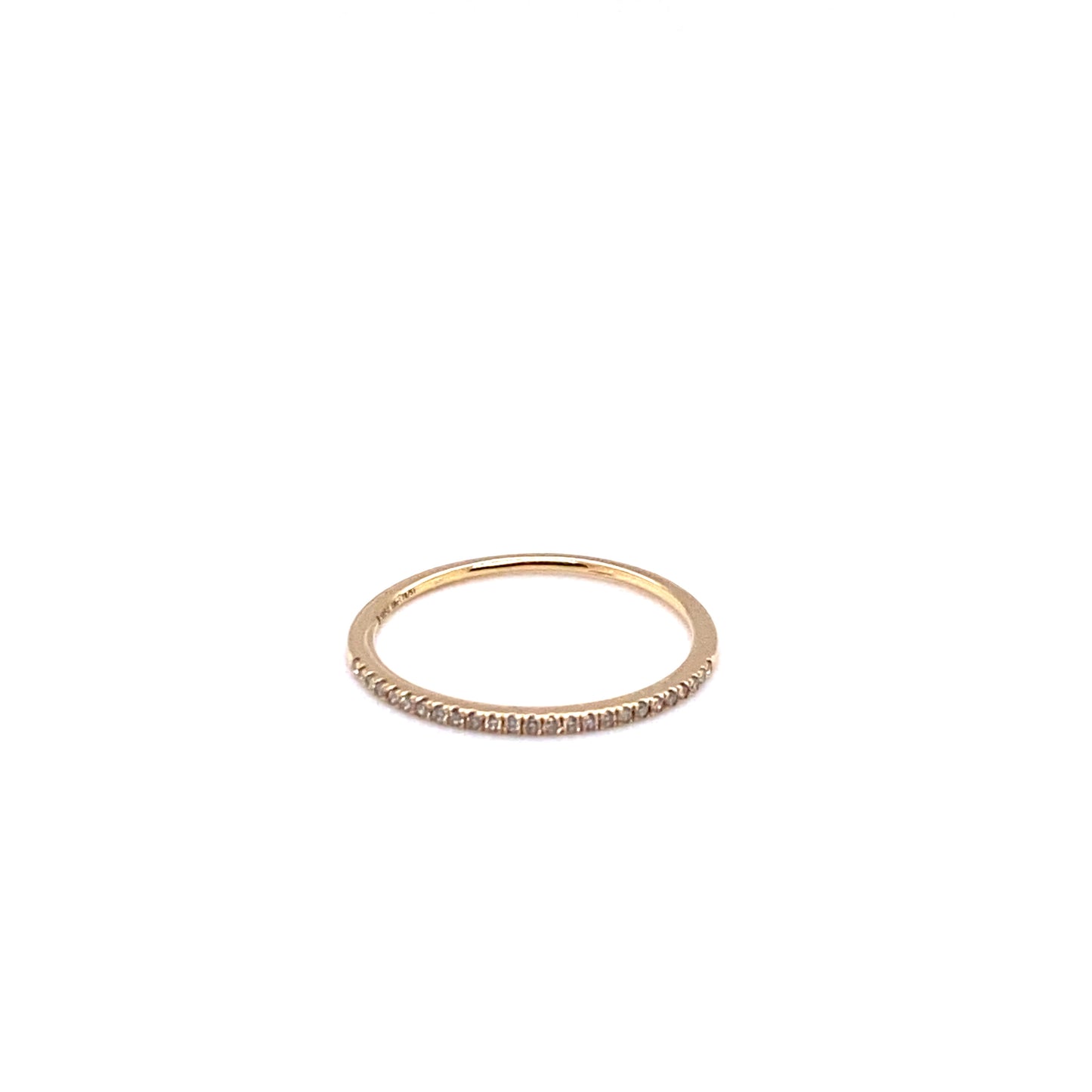 Vorsteckring 585/-Gelbgold Brillanten