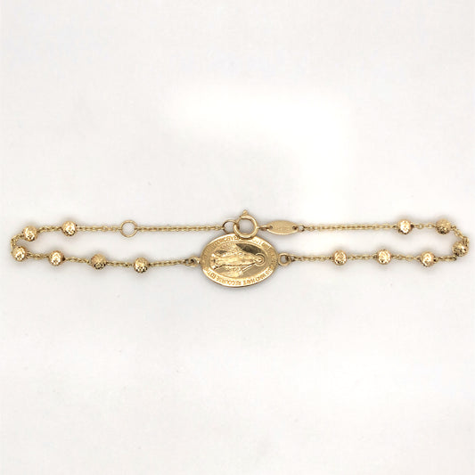 Armband 585/-Gelbgold