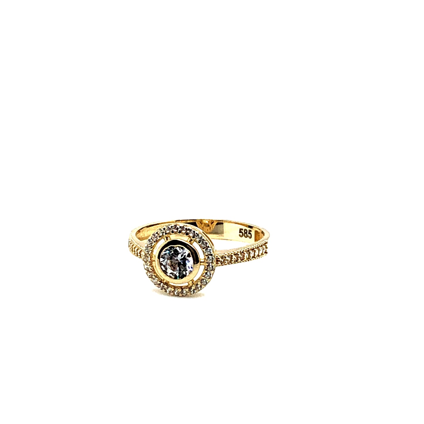 Ring 585/-Gelbgold