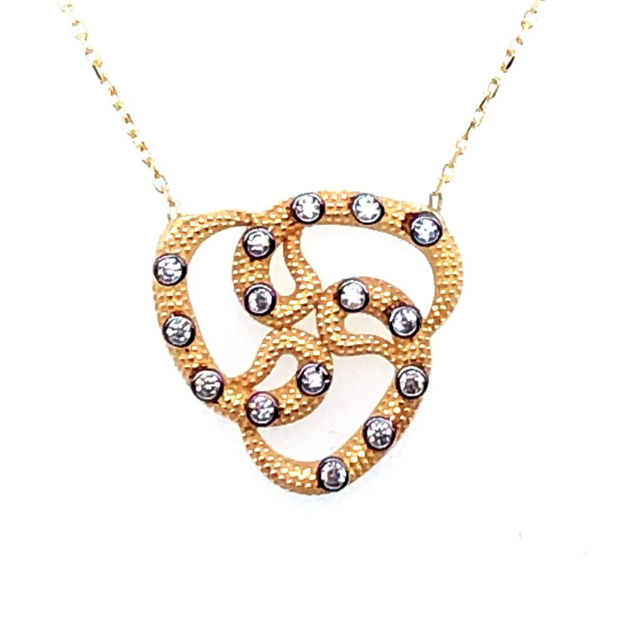 Kette 585/-Gelbgold mit Anhänger