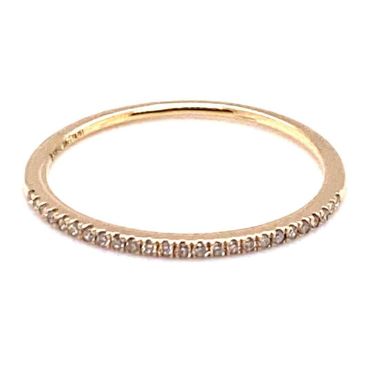 Vorsteckring 585/-Gelbgold Brillanten