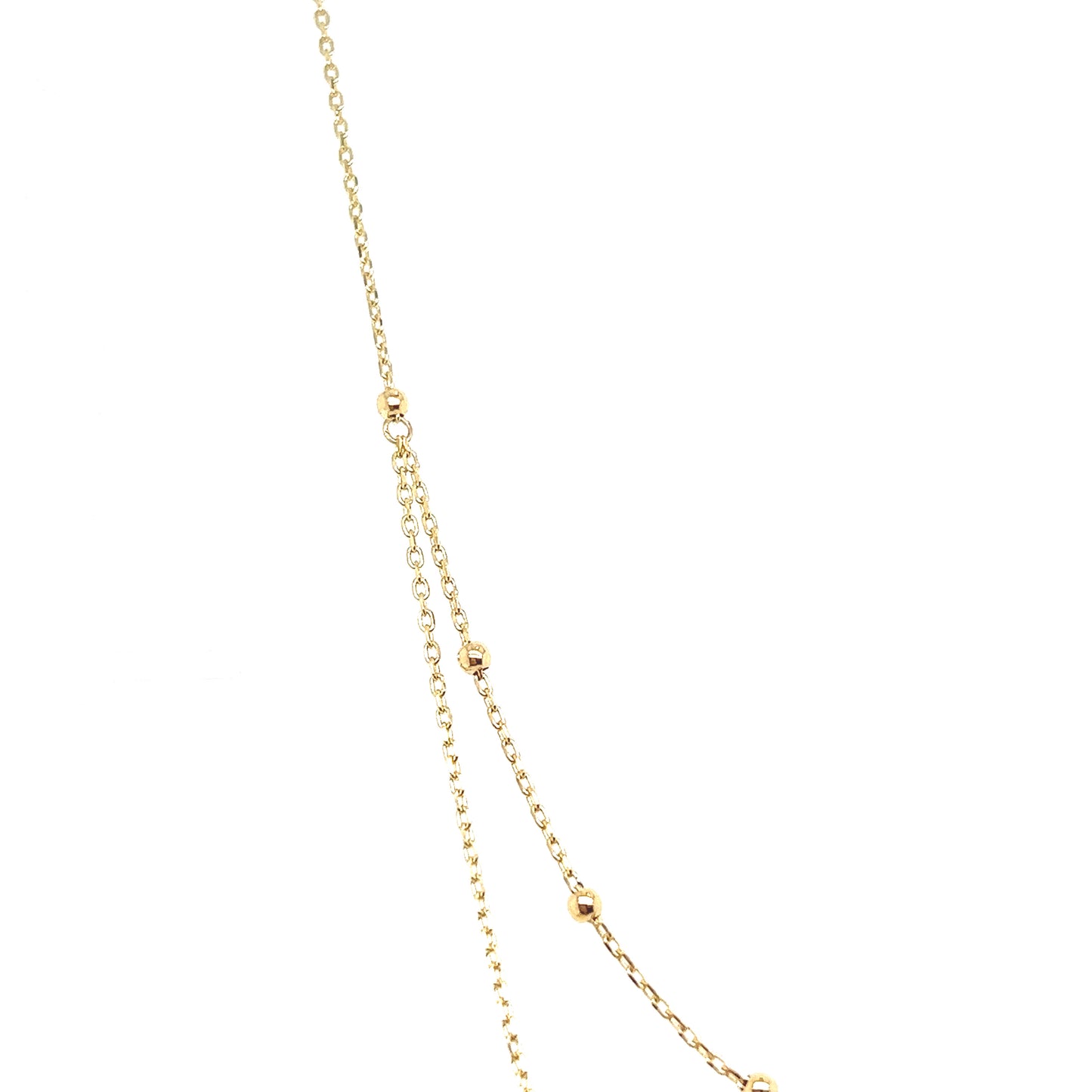 Kugelkette 585/-Gelbgold