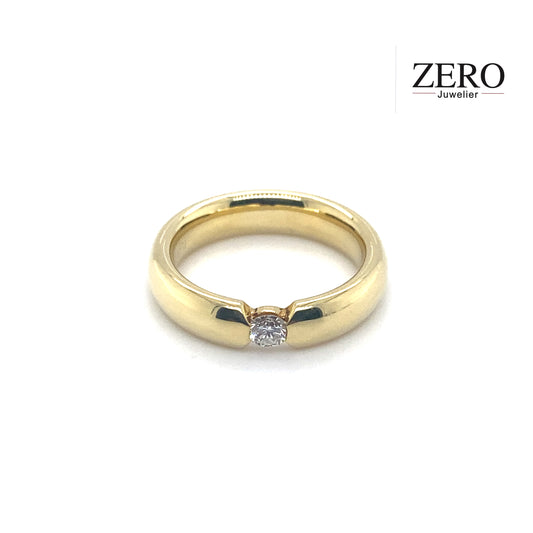 Spannring Gelbgold 585/-Brillant