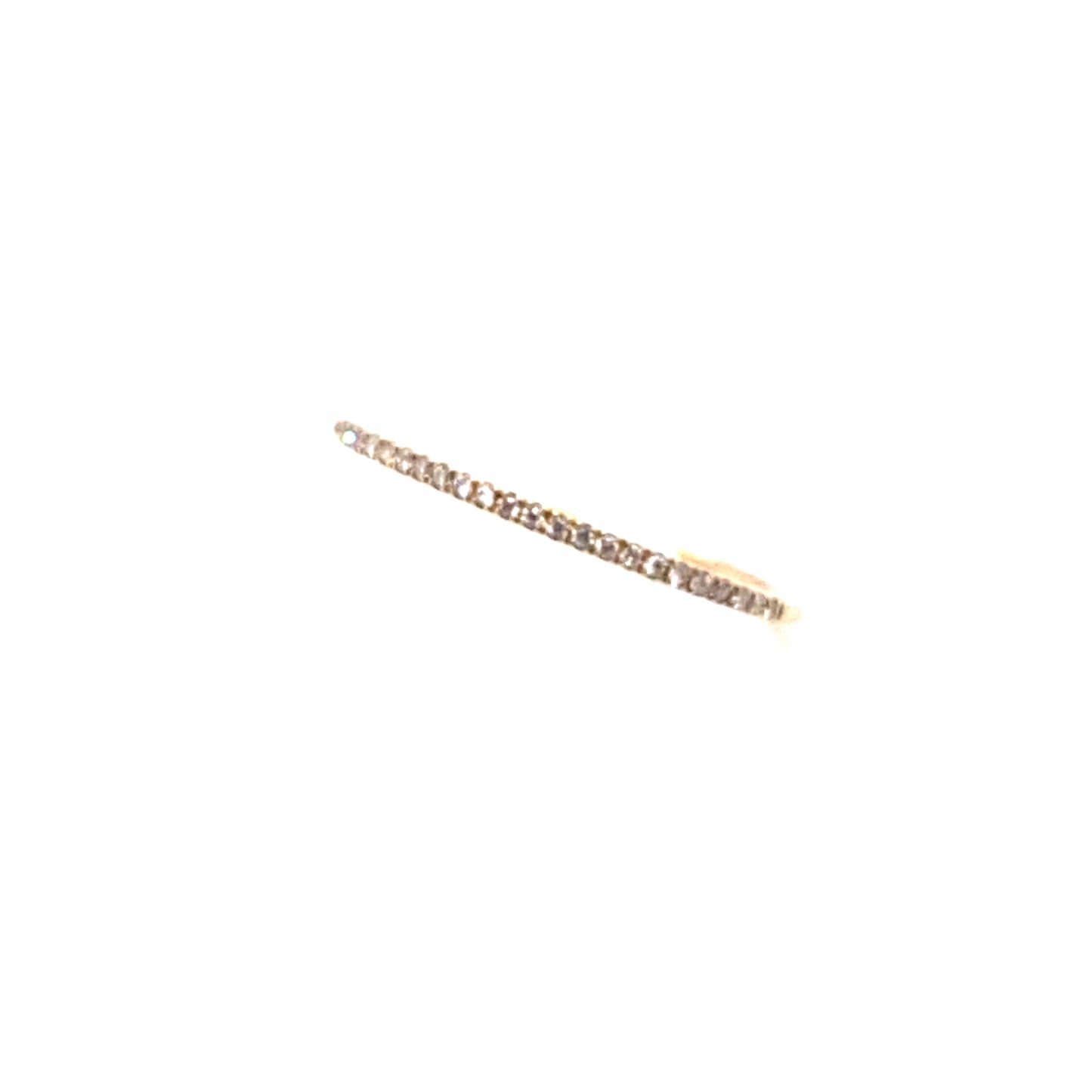 Vorsteckring 585/-Gelbgold Brillanten